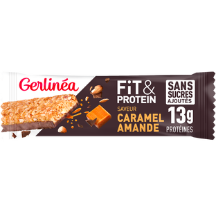 Barre Protéinée caramel amandes