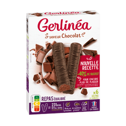 Barre repas minceur chocolat caramel GERLINEA