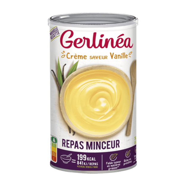 Crème saveur vanille