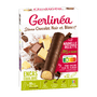 GERLINEA Barres encas saveur chocolat noir et blanc