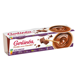 LOT DE 4 - GERLINEA - Crème Repas minceur Vanille - boite de 18