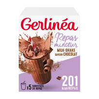Milk-shake saveur Chocolat Substitut de repas minceur Gerlinéa
