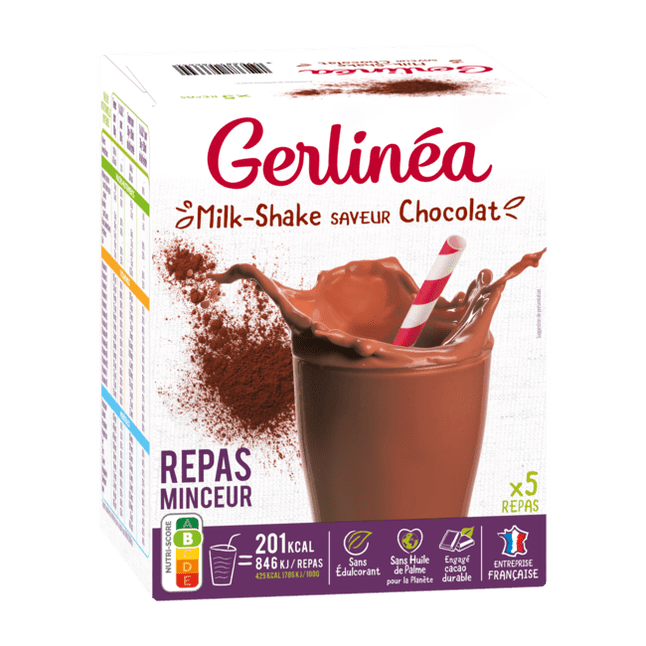 Gerlinéa - Coupelle Crème Repas Minceur - Substitut de Repas Comple