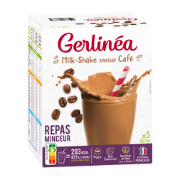 Gerlinéa Mon Repas À Boire Saveur Café Frappé Bouteilles 4x236ml