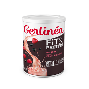 GERLINEA Boisson Clear Whey saveur Fruits Rouges