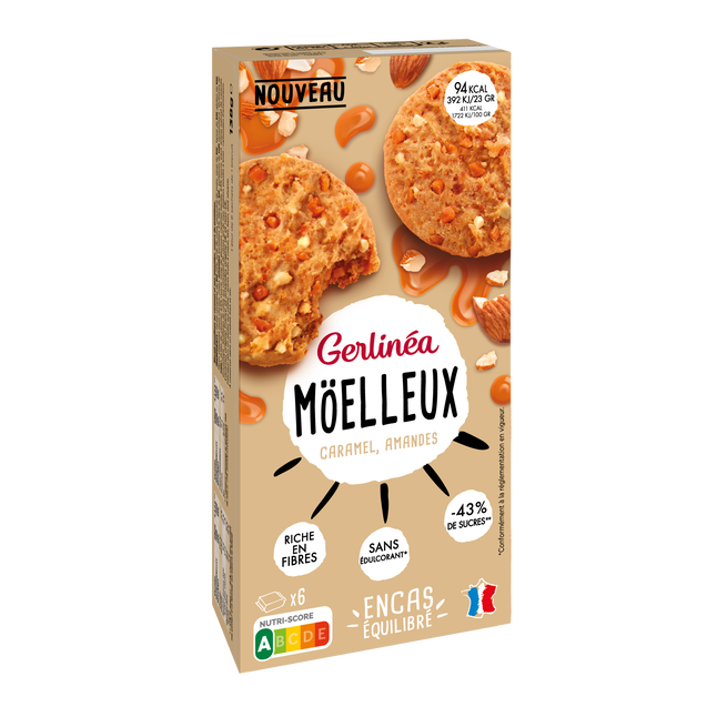 GERLINEA Lot de 2 boissons DOUCEURS DE CEREALES blé/avoine/miel