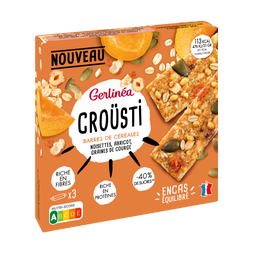 GERLINEA Croüsti noisettes abricot