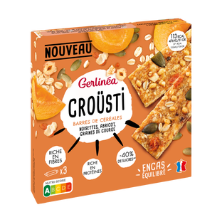 GERLINEA Croüsti noisettes abricot