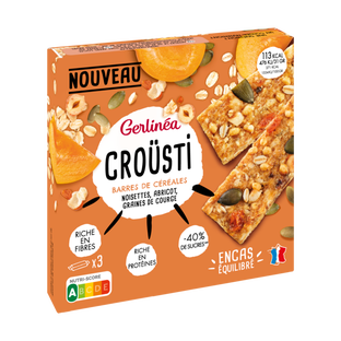 GERLINEA Croüsti noisettes abricot