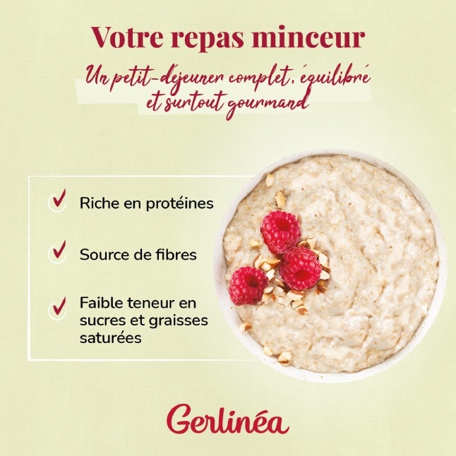 GERLINEA Pörridge saveur vanille