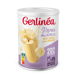 GERLINEA Milkshake saveur banane