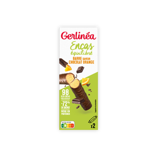 Barres Bipack saveur Chocolat Orange