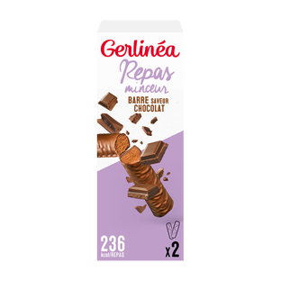 GERLINEA Barres Bipack saveur Chocolat