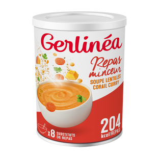 GERLINEA Soupe lentilles corail curry