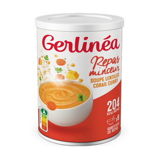 GERLINEA Soupe lentilles corail curry