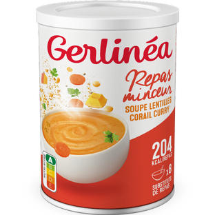 GERLINEA Soupe lentilles corail curry