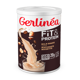 GERLINEA Milk-Shake saveur Macchiato Noisette