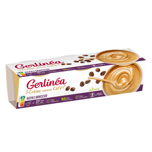 GERLINEA Coupelles crème saveur café