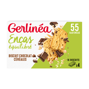Biscuits chocolat céréales