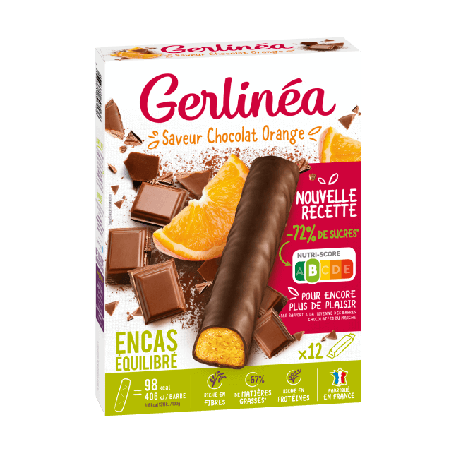 Barre Chocolat Orange - Encas ou Goûter Equilibré