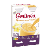 GERLINEA Repas à boire saveur vanille x4