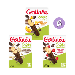 Pack Barres Encas Équilibrés - Multi-saveurs x3