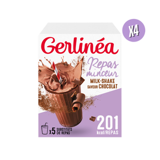 Pack de 20 Milkshakes Minceur - Saveur Chocolat