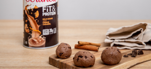 Energy balls protéinées avec pépites de chocolat Energy balls protéinées avec pépites de chocolat