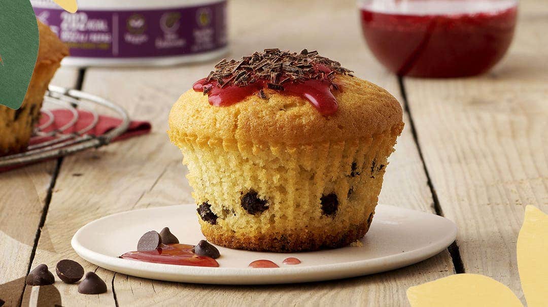 Recette muffins chocolat vanille avec la crème repas Gerlinéa 